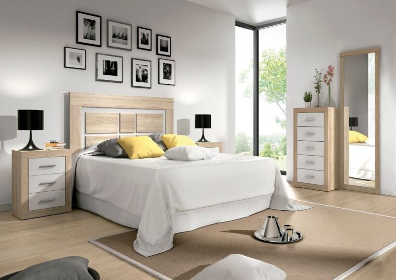 DORMITORIO LARA BLANCO SINFONIER