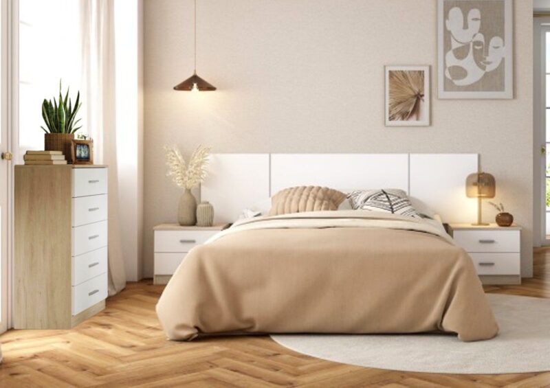 DORMITORIO REMIS COUPLE BLANCO SAHARA