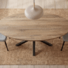 MESA STACY ROBLE OVAL NEGRA TAPA MELAMINA 1400x800x750mm (3)