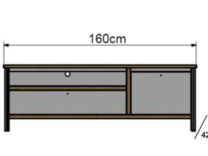 Mueble TV Chos Medidas