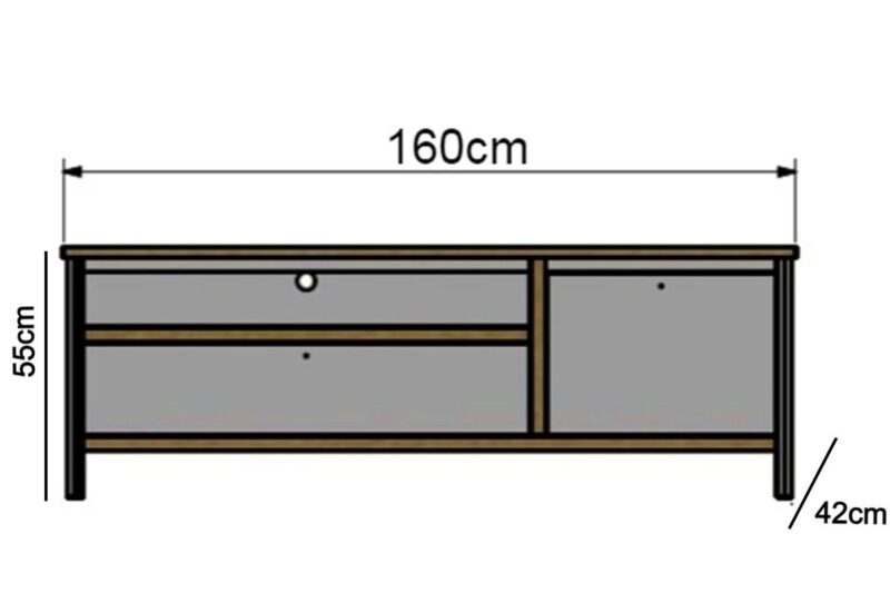 Mueble TV Chos Medidas