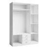 armario roma blanco 3 cajones 3 puertas 216x150x53 cm (4)