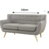 sofa lora 2 plazas medidas