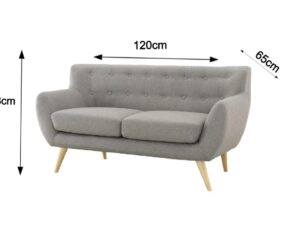 sofa lora 2 plazas medidas